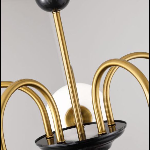 Luz de lámpara molecular contemporánea Luz de lámpara Cinning Cinning Comense Fixture