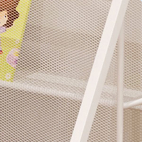 Scandinavian Shelf Bookcase Metal Etagere Bookshelf with Shelves