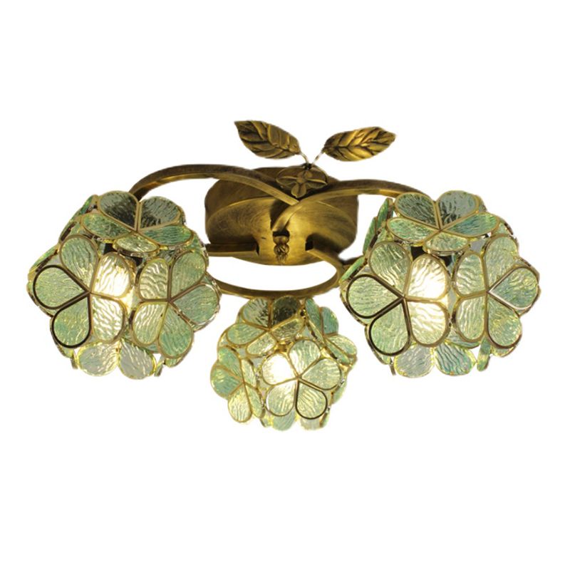 Creative Glass Flush Mount Ceiling Light Modern Flush Mount Ceiling Fixture