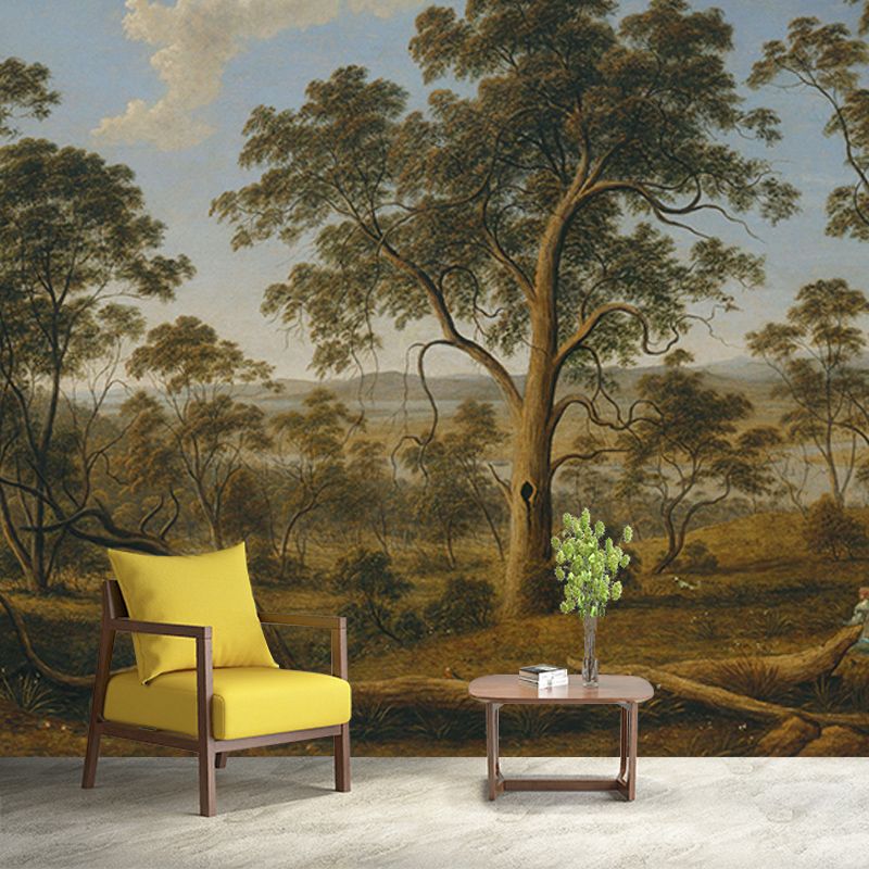Painting Wall Murals Wallpaper Illustration Mildew Resistant Wall Murals for Home
