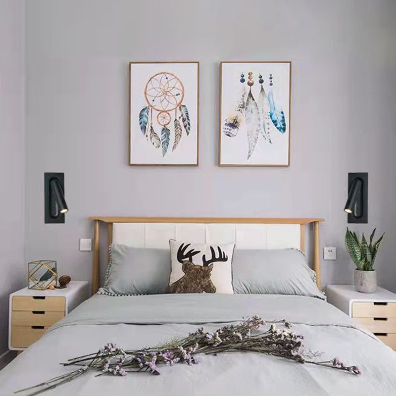 Metal Wall Lights Modern Style 1 Light Wall Sconce for Bedroom
