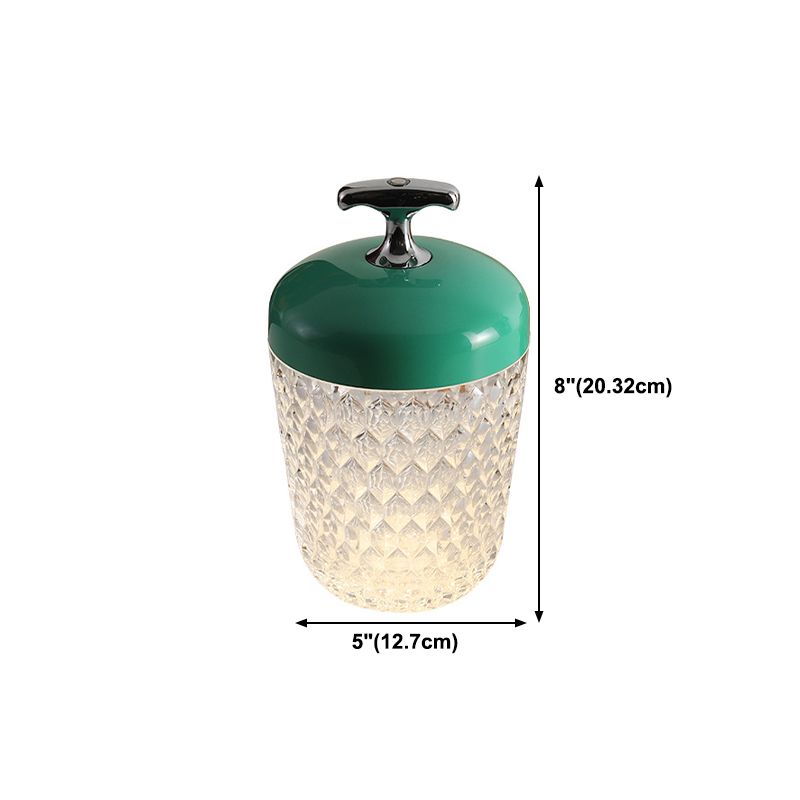 Unique Shape Table Lamp Modern Style Acrylic Single Light Table Light