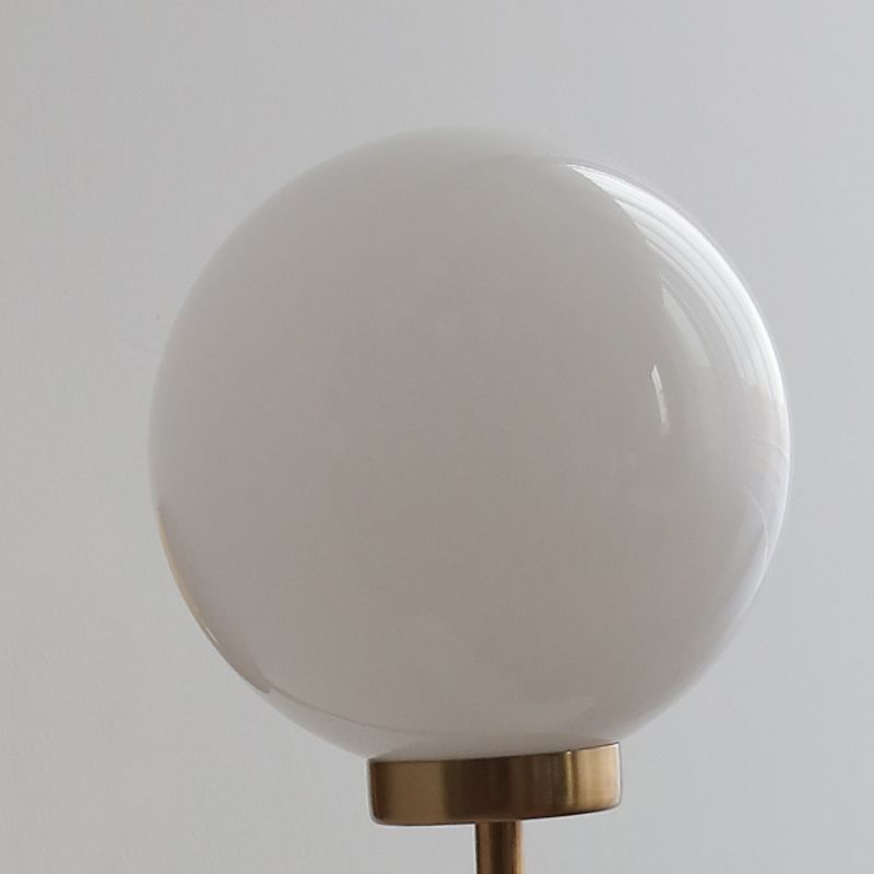 Éclair de paroi de la teinte en verre Style moderne 1 luminaire mural d'éclairage en laiton