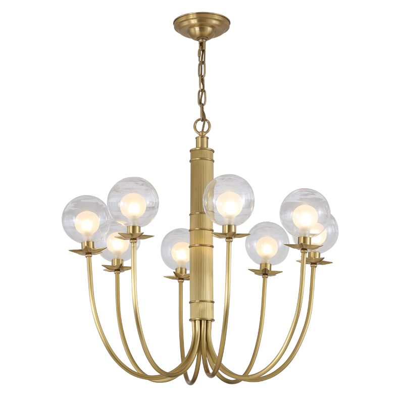 2 bulbos Cantidad Candelier opcional Tono de vidrio transparente Estilos modernos para dormitorio de comedor