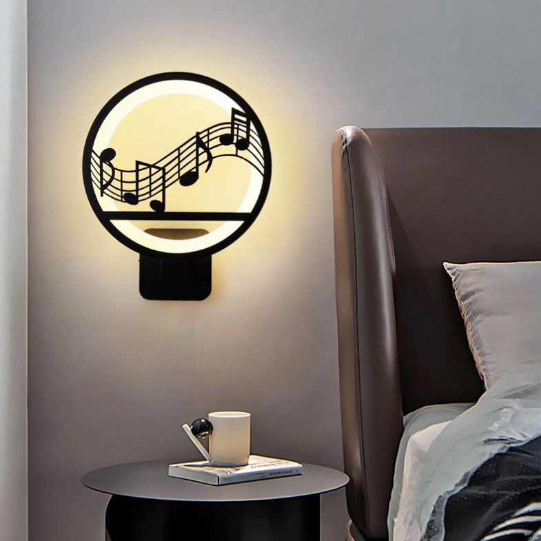 Lumière réglable 1 Applexionne de mur de nuance rond