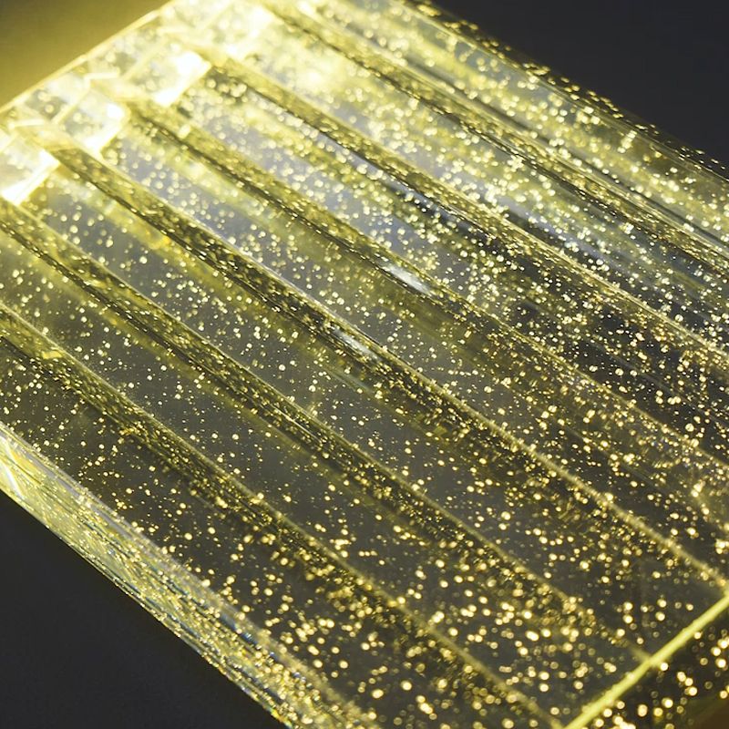 Postmodern Crystal Wall Sconce Golden Wall Mounted Lights Fixture for Bedroom