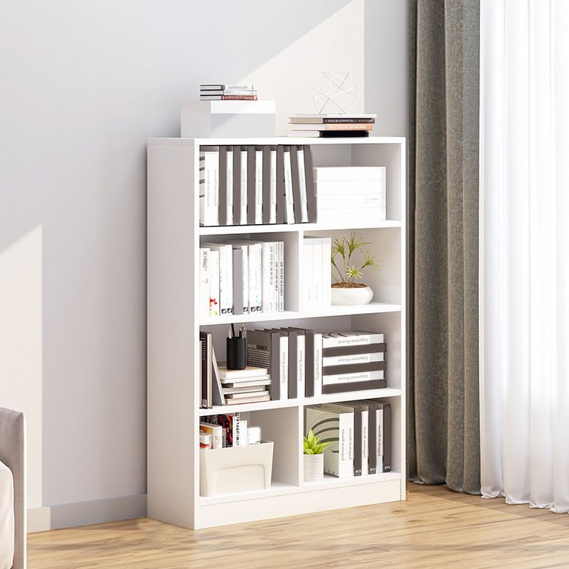 Modem Bookcase, Engineered Wood Standard Bookshelf With Rectangular Shelves