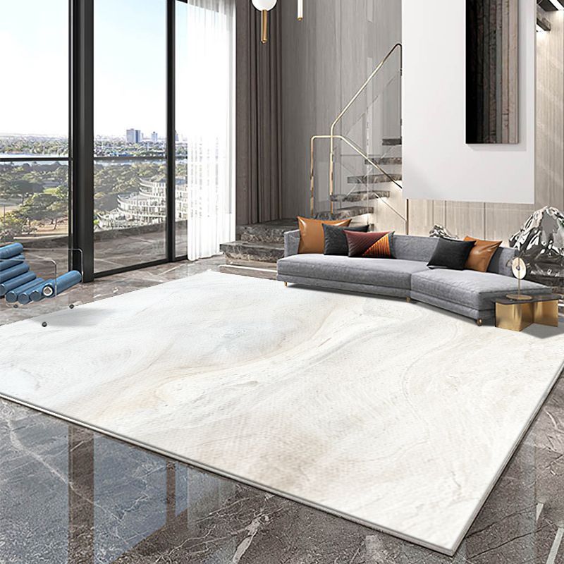 Green Grey Rug Polyester Graphic Indoor Rug Washable Rug for Drawing Room
