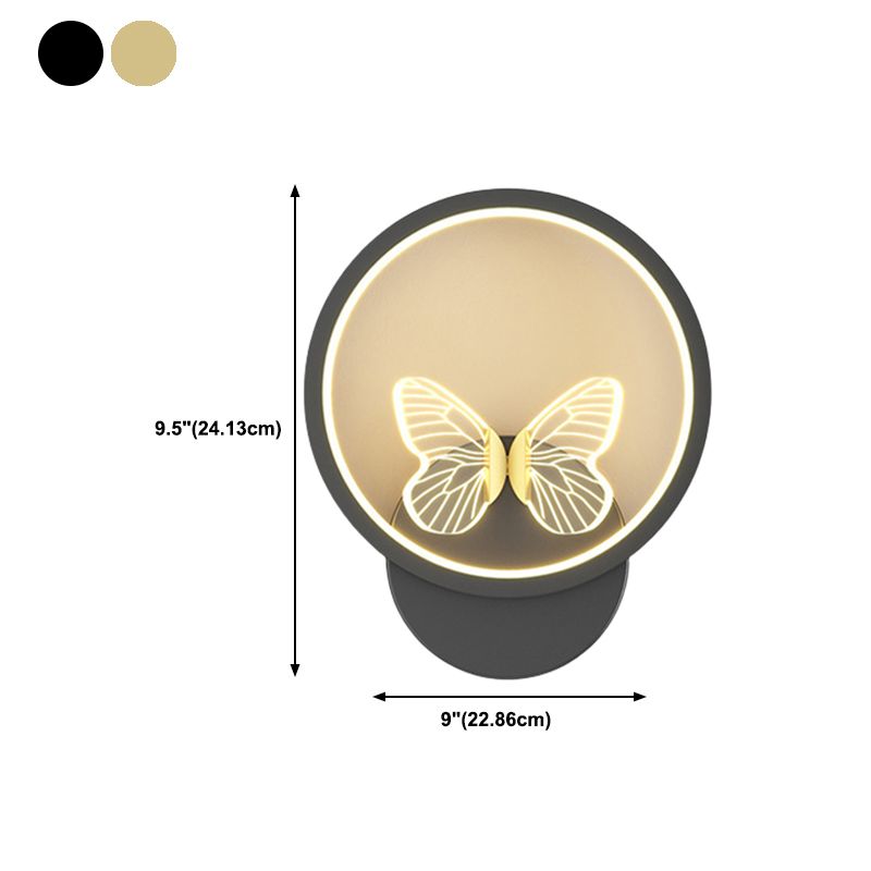 Modern Unique Shape Wall Mount Light Fixture 1 Light Wall Light Sconce for Dining Room