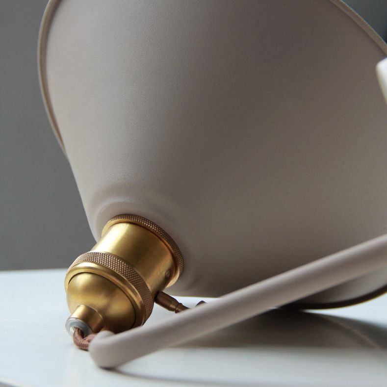 1 Light Metal Wall Mounted Light Fixture Modern Cone Wall Sconce Lighting for Dining Room