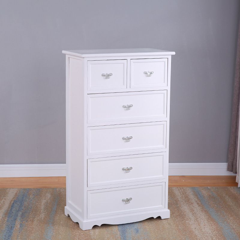 Solid Wood Accent Chest with Drawers 11.81" Wide Rectangle Chest