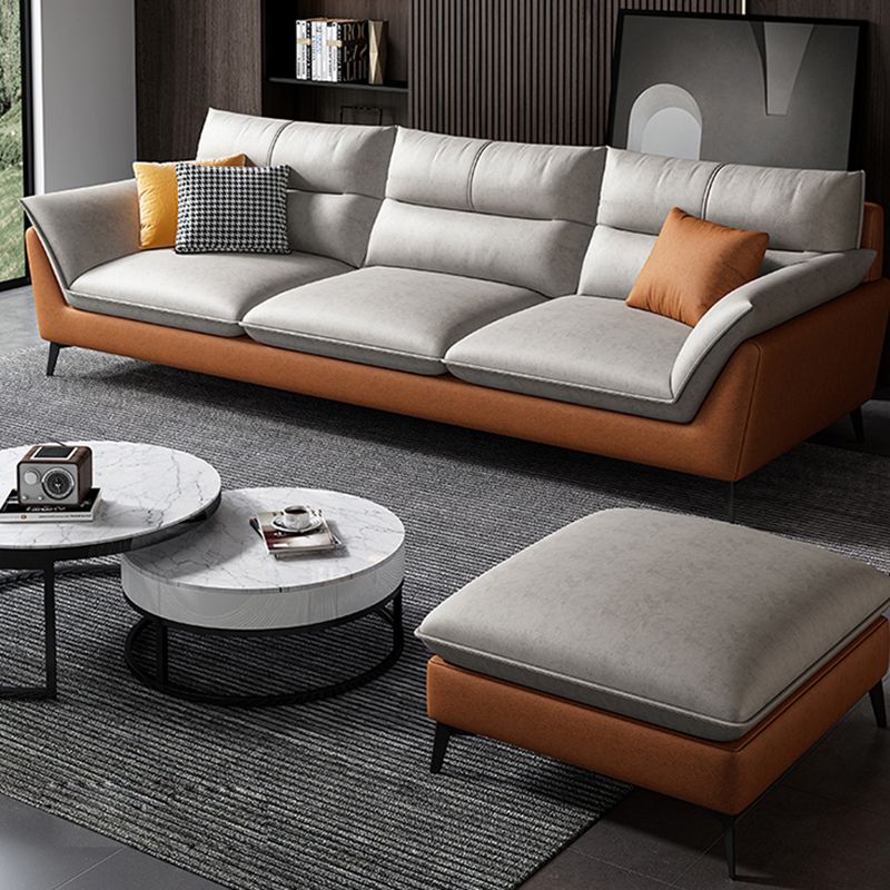 34,65 "H divano braccio superiore scandinaviano a cuscino con biscotto