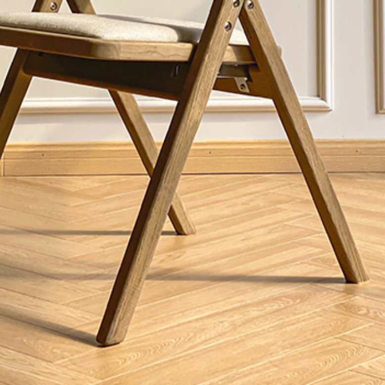 Solid Wood Side Chair Modern Folding Dining Chair for Living Room