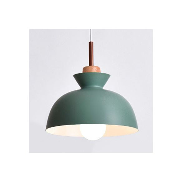 Nordic Style Hanging Lighting with Shade Aluminum Single Head Pendant Lamp for Porch