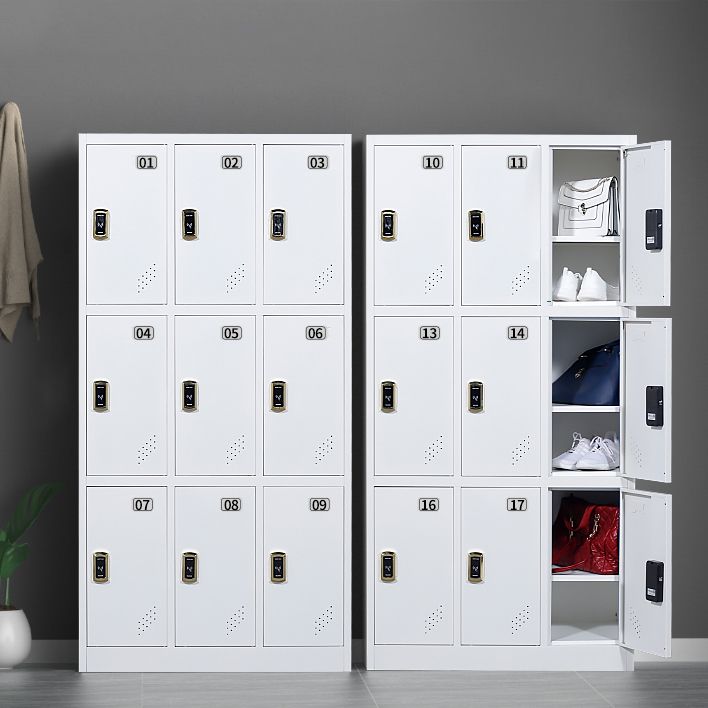 Metal Contemporary Cabinet for Home Matte Finish Storage Cabinet