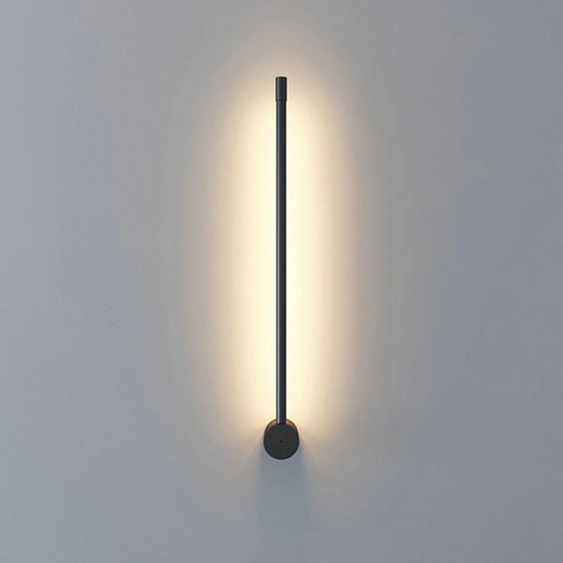 Moderner minimalistischer Stil linearer Wandleuchten Beleuchtung Metall Wandmontage Licht für Wohnzimmer