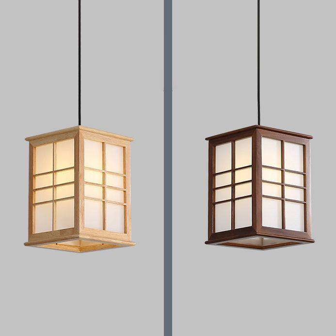 Marco rectangular de madera colgante moderno de simplicidad para sala de estar comedor de baño