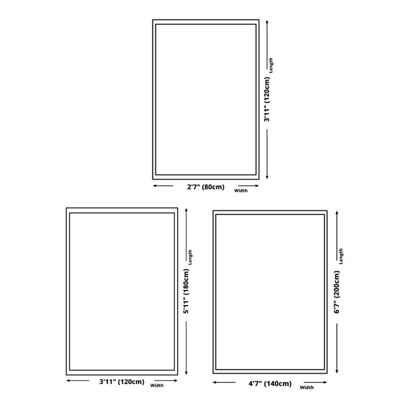 Farb gemischte abstrakte Linien Teppich Polyester Freizeit Teppich Anti-Rutsch-Rutsching-Indoor-Teppich für Wohnkultur