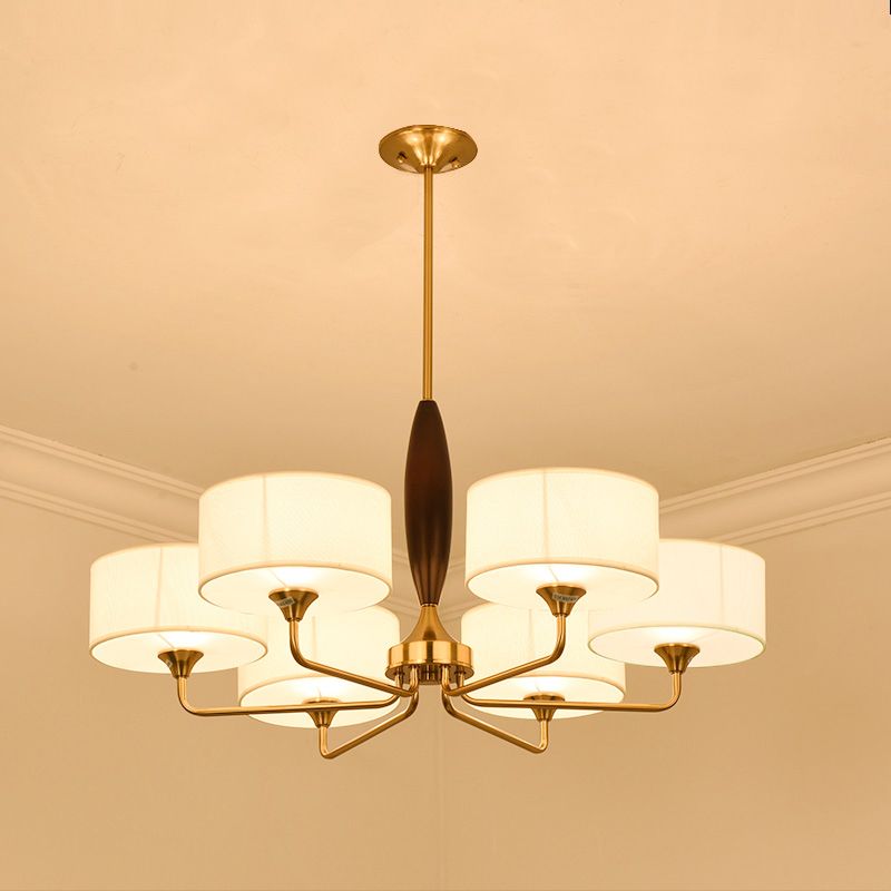 Tissu tambour lustre minimalisme minimalisme salon
