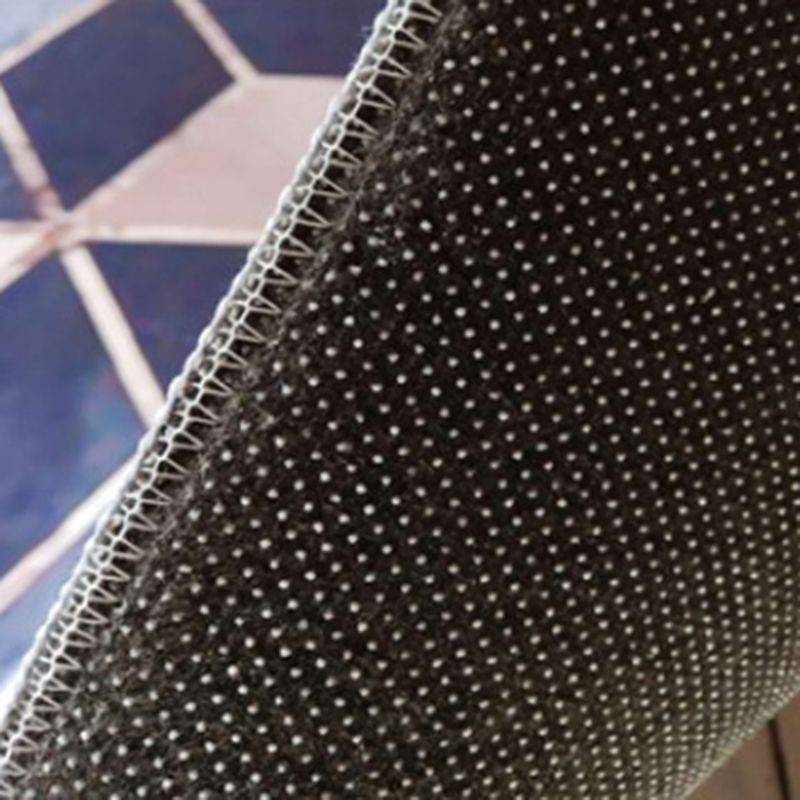 Hellgrau moderner Teppich Polyester Grafik Teppich Färbung widerstandsfähiger Teppich für Wohnzimmer