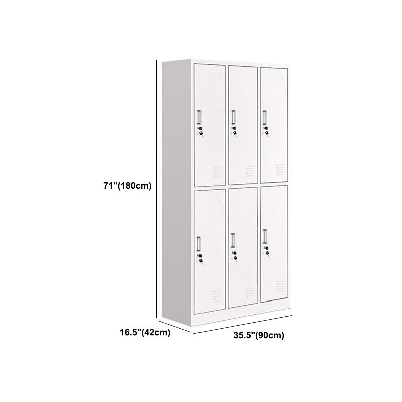 Contemporary Style Wardrobe Steel Home Wardrobe Closet,35.43" D x 16.54" W x 70.87" H
