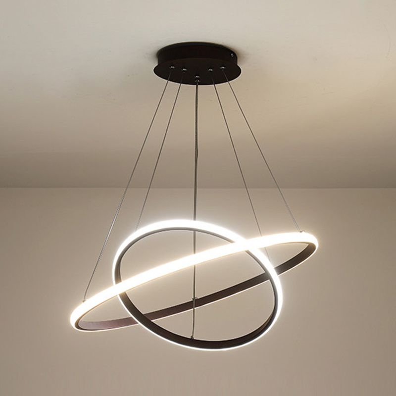 Abgestufte Metallanhänger Beleuchtungskörper moderne Wohnzimmerhänge Deckenleuchten