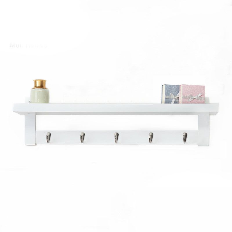 Wall Mounted Hall Stand Modern Simple Wooden Hall Stand with Hook
