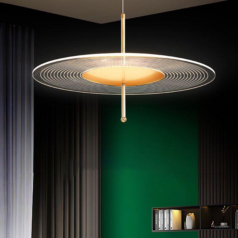 LED 1 Plat de tête Lumière Pendre moderne simple