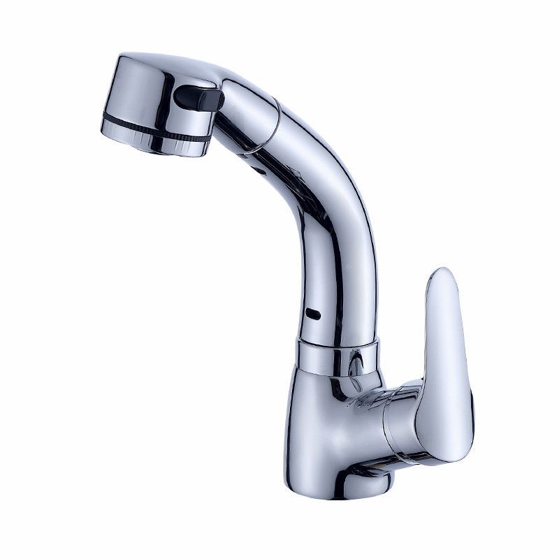 Contemporary Style Faucet Single Handle Vessel Sink Bathroom Faucet