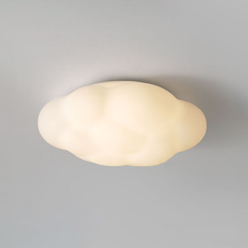Lampada da incasso contemporanea in plastica, luci da incasso in bianco per camera da letto