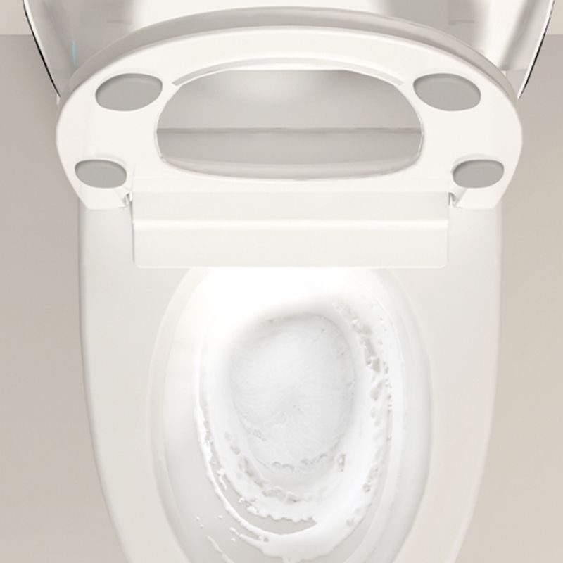 Modern Floor Mounted Toilet Bowl Porcelain Siphon Jet All In One Toilet