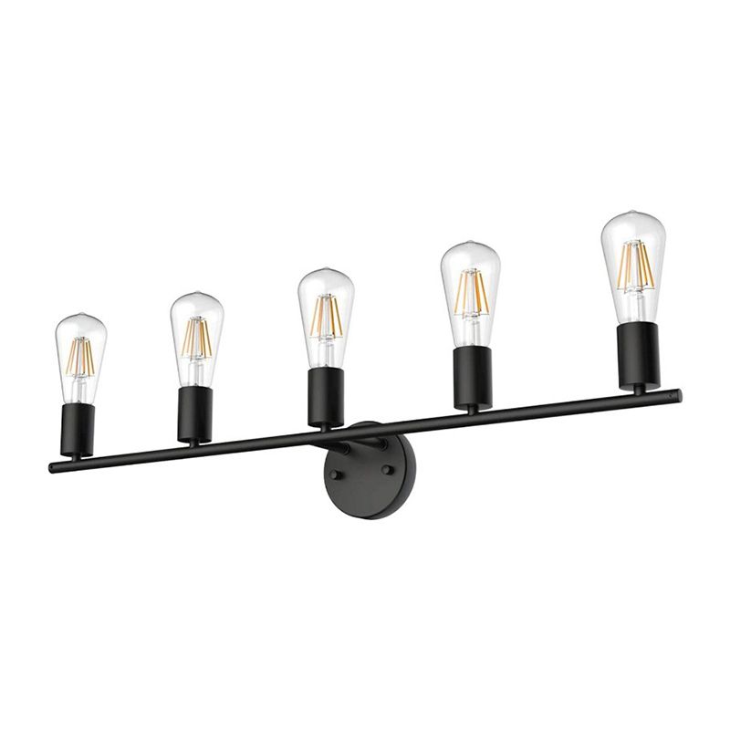 Multi - Light Bathroom Vanity Lighting Iron Industrial Bath Vanity without Shade