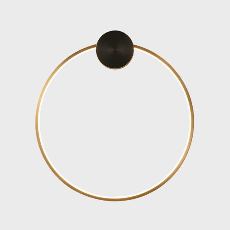 Metall runde Form Wandleuchte modern