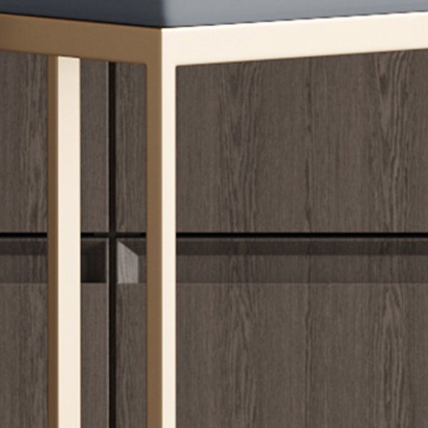 Luxurious Rectangular Pub Table Set 1/2/5 Pieces Sintered Stone Top Bistro Table Set