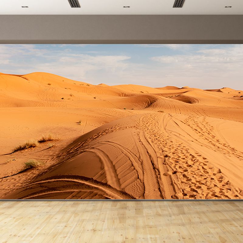 Desert Mound Wallpaper Mural Natural Landscape Wall Covering, Custom Print