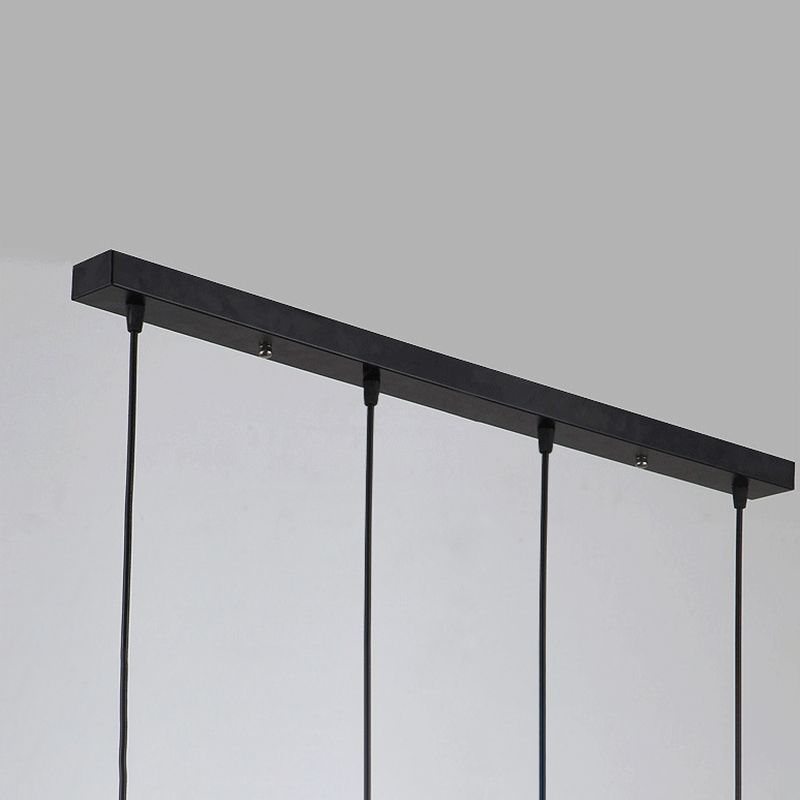 Luci a sospensione sospesa Vintage Style Industrial Style1 Pendanti leggeri con tonalità di vetro per camera da letto