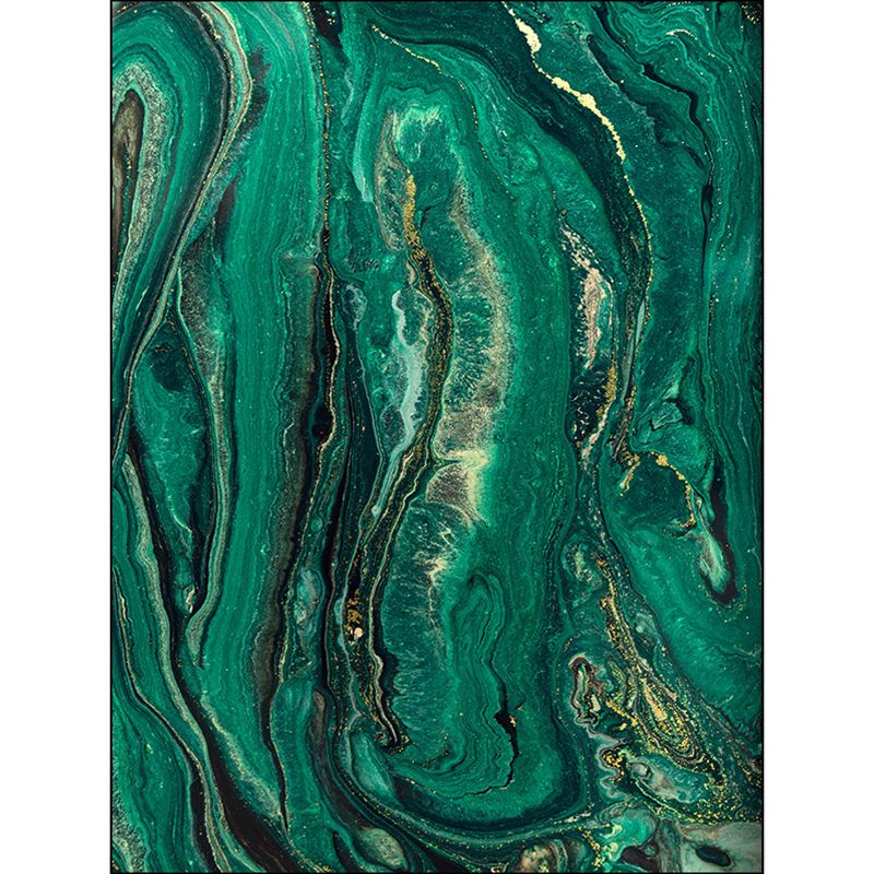 Groene studie tapijt hedendaags abstract tapijten polyester anti-slip achterste wasbaar gebied tapijt