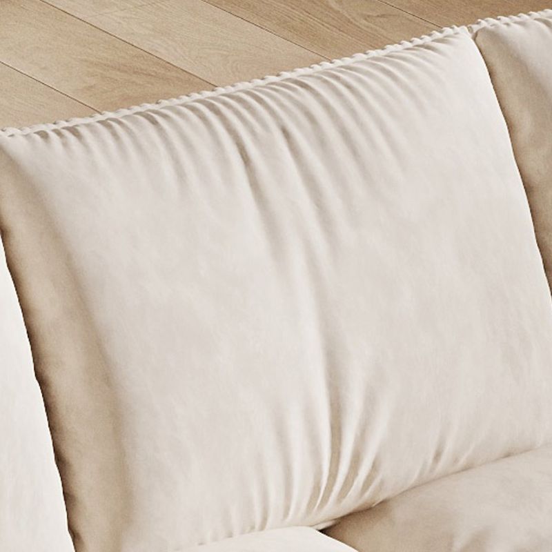 Nordic Upholstered Sofa Bed 30.7" Tall Sleeper Sofa with Storage