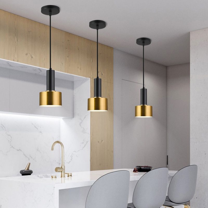 Postmodernism Grenade Shaped Pendant Metal 1-Light Dinner Suspension Light Fixture