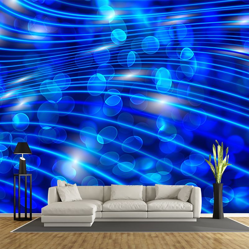 Blurry Pattern Mural Wall Covering for Living Room Eco-friendly for Home Decor