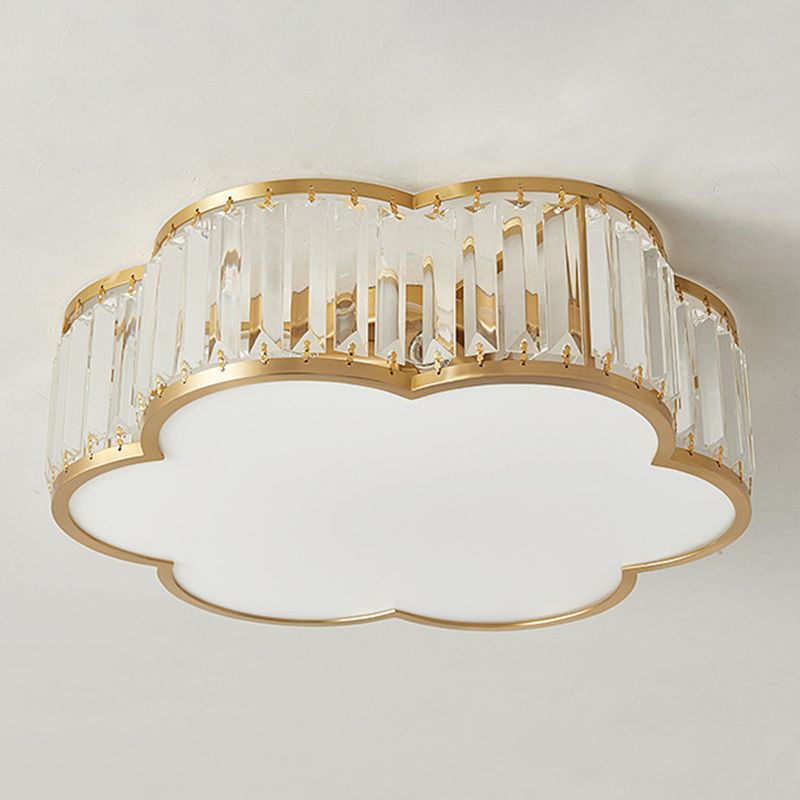 Accesorios de luz de techo de cristal minimalistas de iluminación de techo de cristal para Hallway