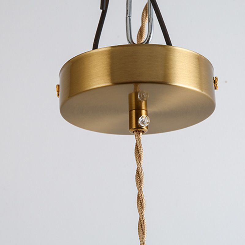 Pot Cover Shade Sanging Lighting Industrial Style Glass Multi Light Pendant Lampe