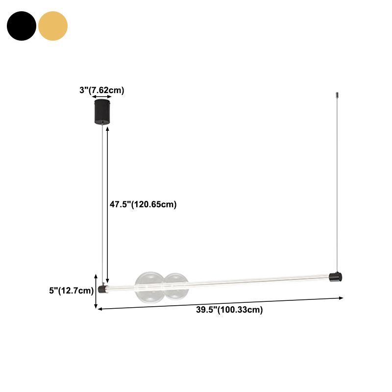 Modern Hanging Ceiling Lights 1 Lights Hanging Light Fixtures for Dining Room