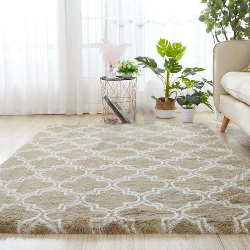 Multicolor Home Decoration Rug Casual Tie Dye Graphic Print Carpet Plush Stain Resistant Pet Friendly Non-Slip Rug