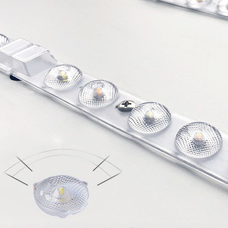 Modern Style Flush Ceiling Lights Macaron Metal LED Light for Living Room