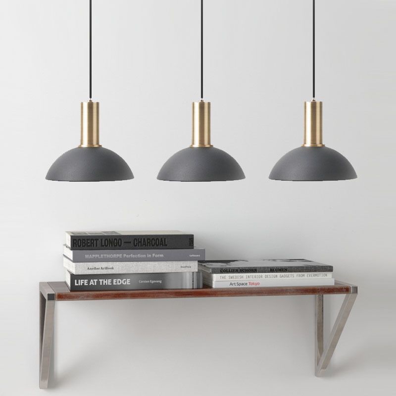 Postmodern Metal Hanging Light Pendant Light 1 Head Hanging Light for Dinning Room