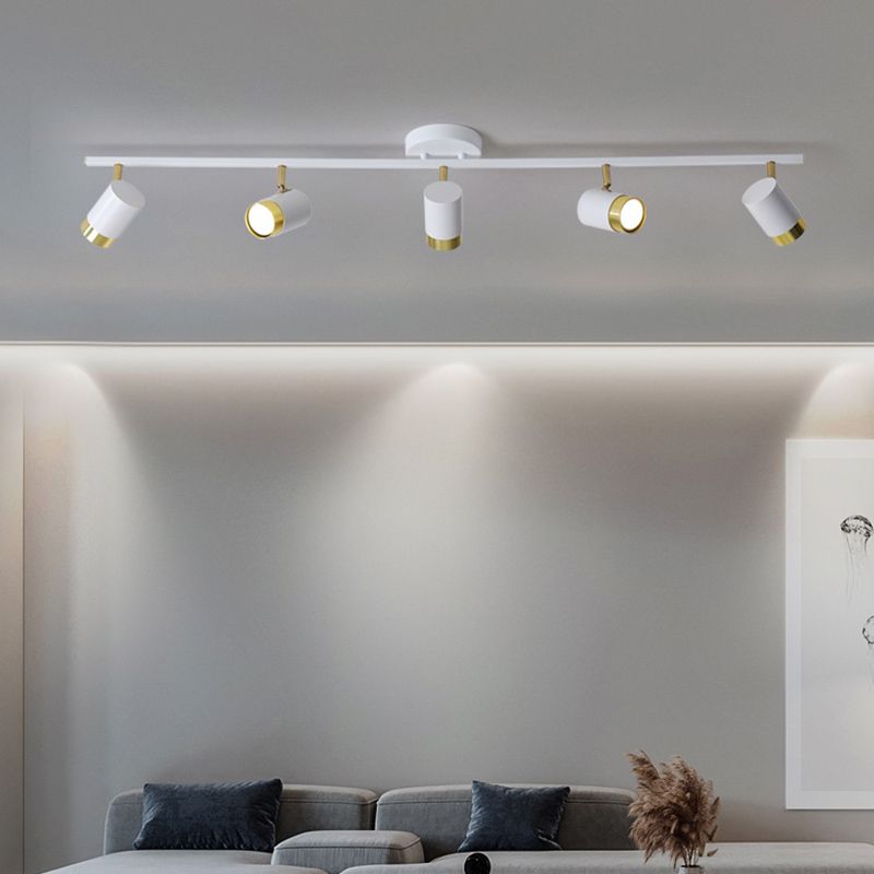 Moderne Stilzylindrische Form Deckenleuchte Multi -Licht Deckenlampe für das Restaurant