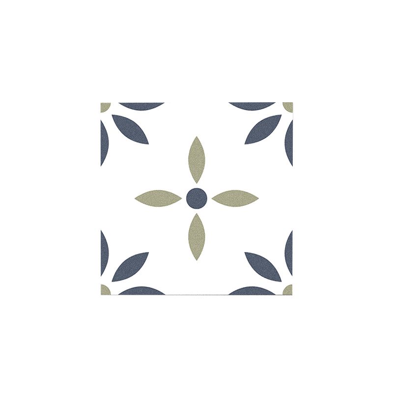 Square Peel & Stick Tile with Pattern Water Resistant Field Tile for Home