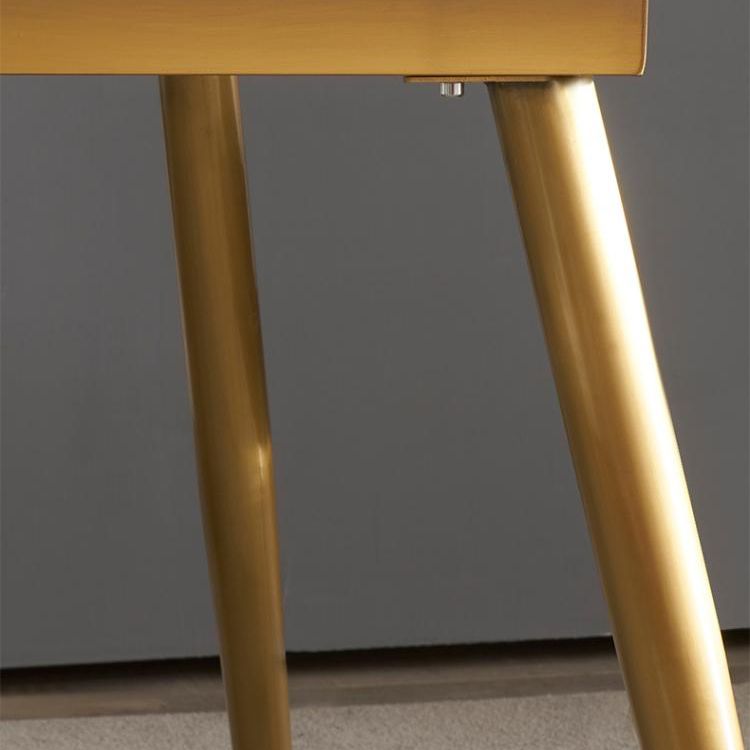 Modern Style Sintered Stone Dining Table with White Rectangle Shape Table for Home Use