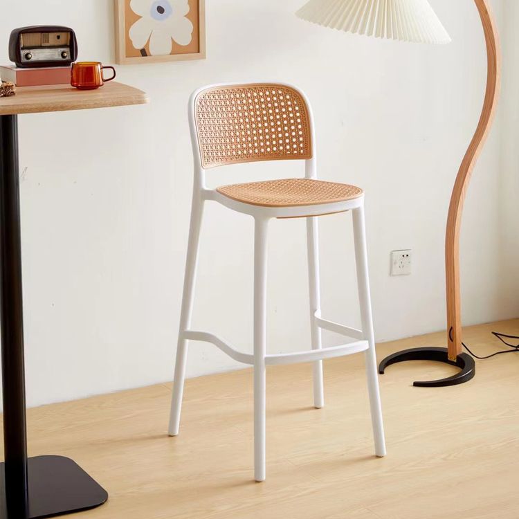 Zeitgenössischer Barhocker Armless Plastik